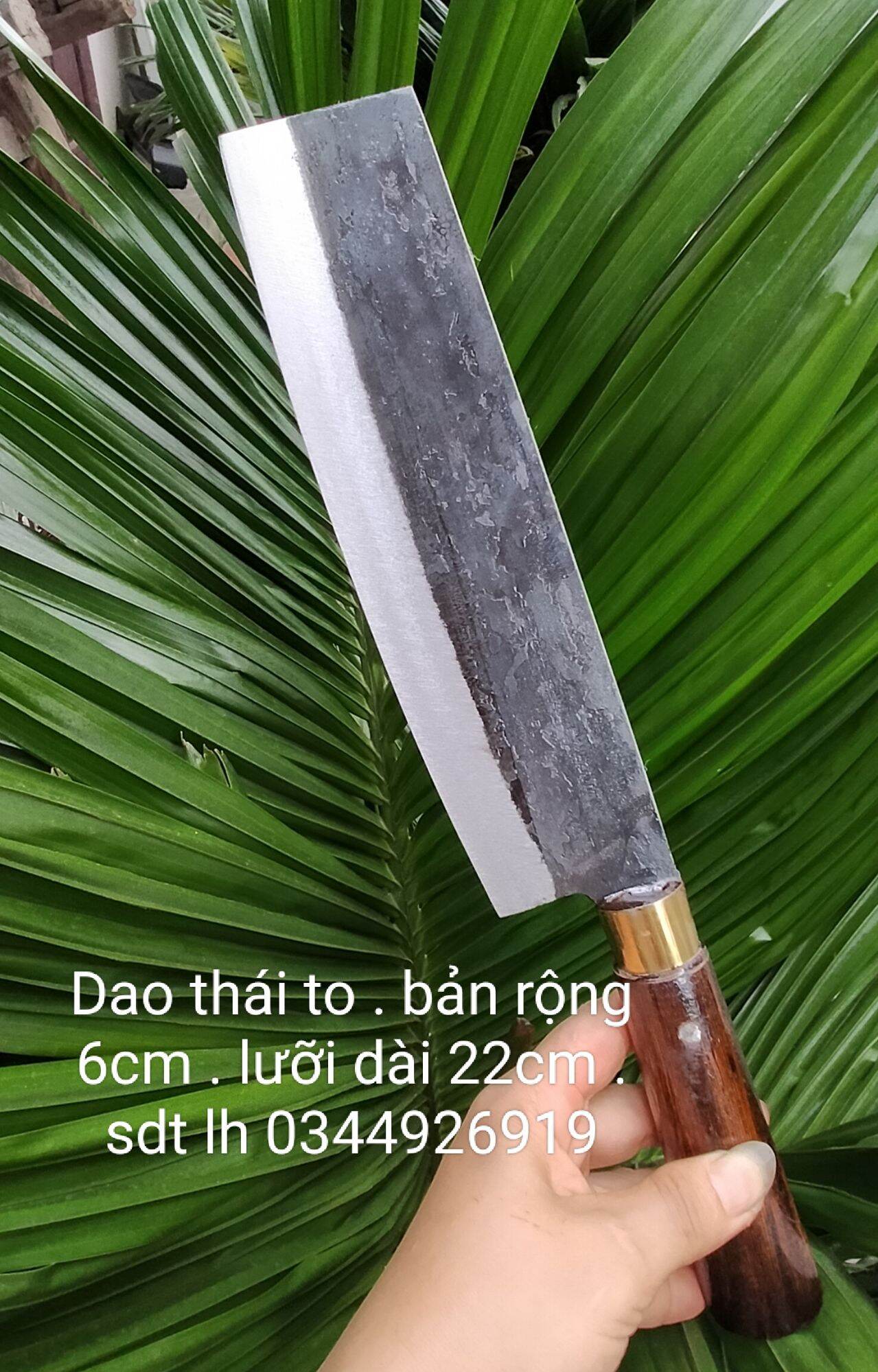 Dao thái thịt thép nhíp xe siêu sắc