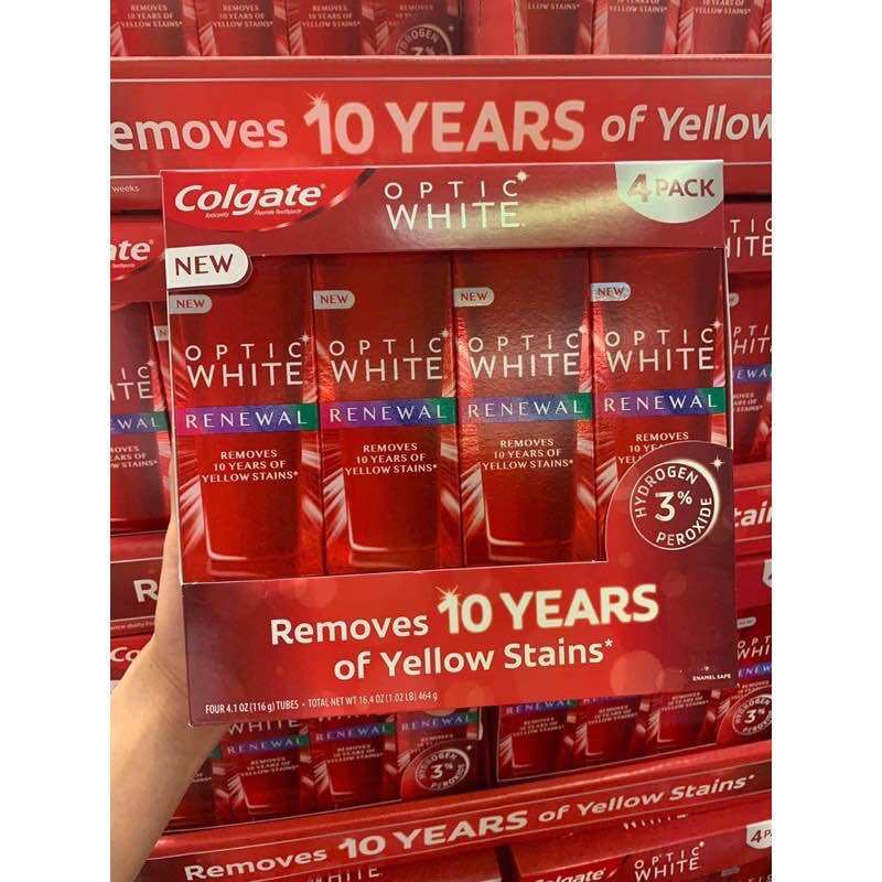 Kem Đánh Răng COLGATE OPTIC WHITE 116g