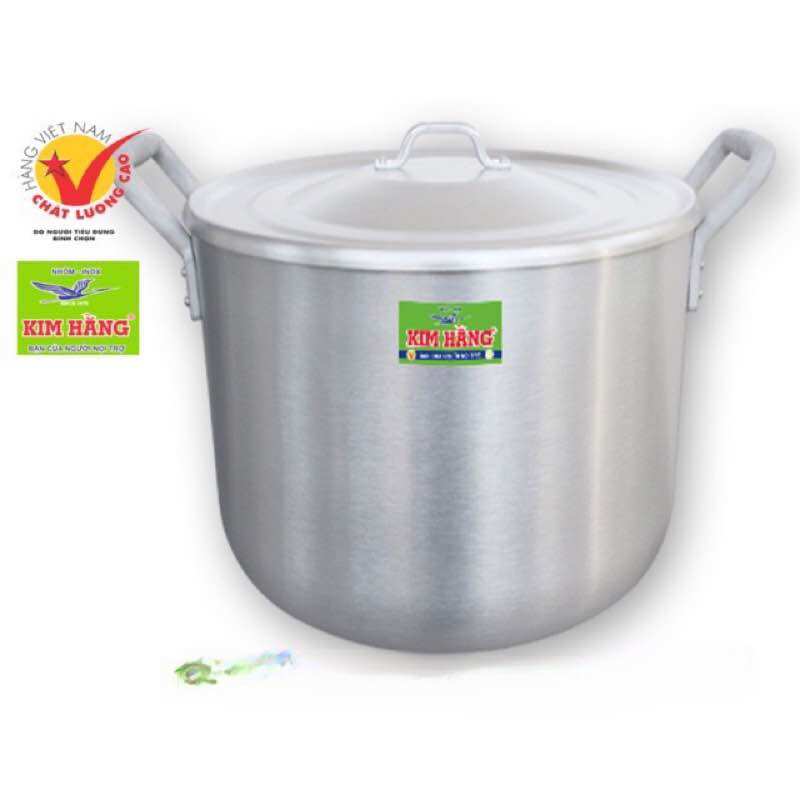 [HCM]Nồi nhôm soup pot KIM HẰNG size to CHÍNH HÃNG bảo hành