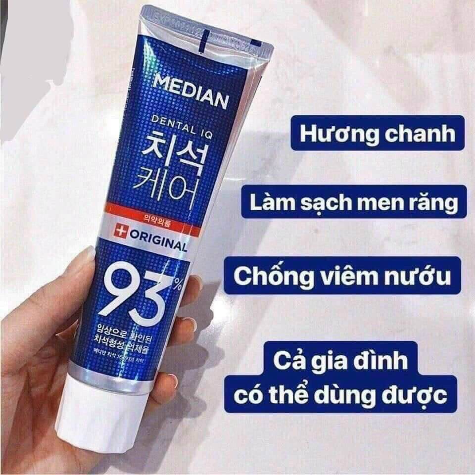 Kem đánh răng MEDIAN 93% Hàn quốc tuýp 120g