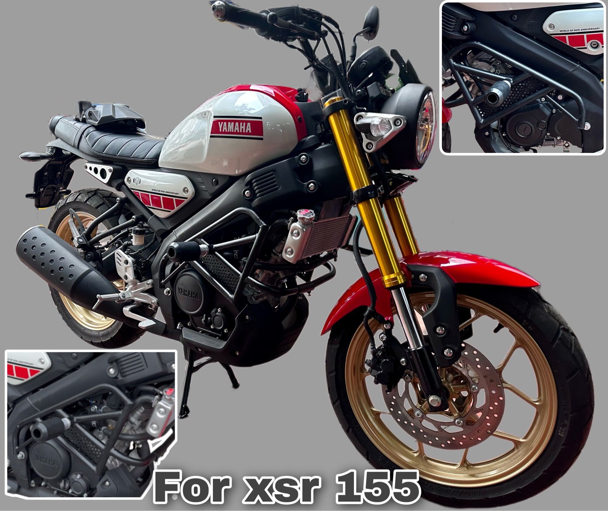 Chống đổ khung che máy kiểu Thailand cho XSR155