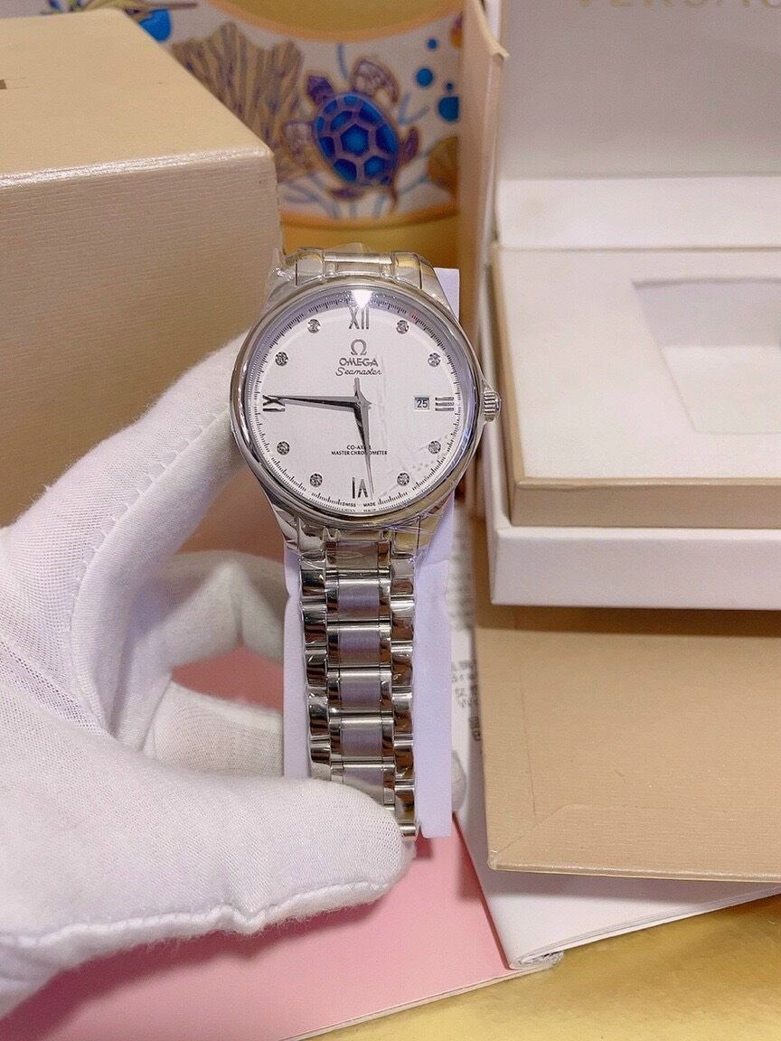 Đồng hồ nam cao cấp cơ máy cơ omega được xem hàng bảo hành 5 năm