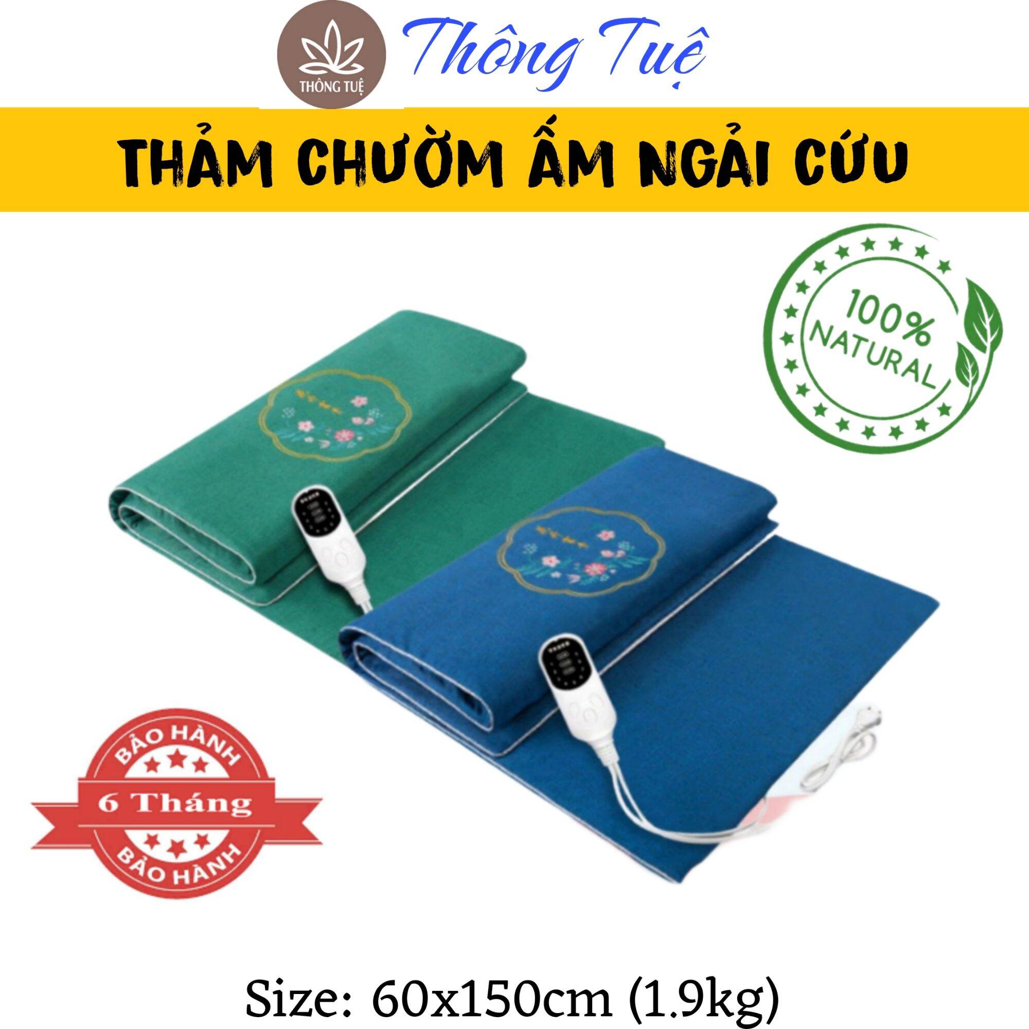 Thảm chườm ấm ngải cứu đông y trung hoa - hàng loại 1