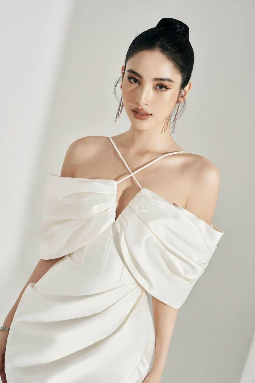ĐẦM BODY BẸT VAI XẾP LY ĐẮT CHÉO SML