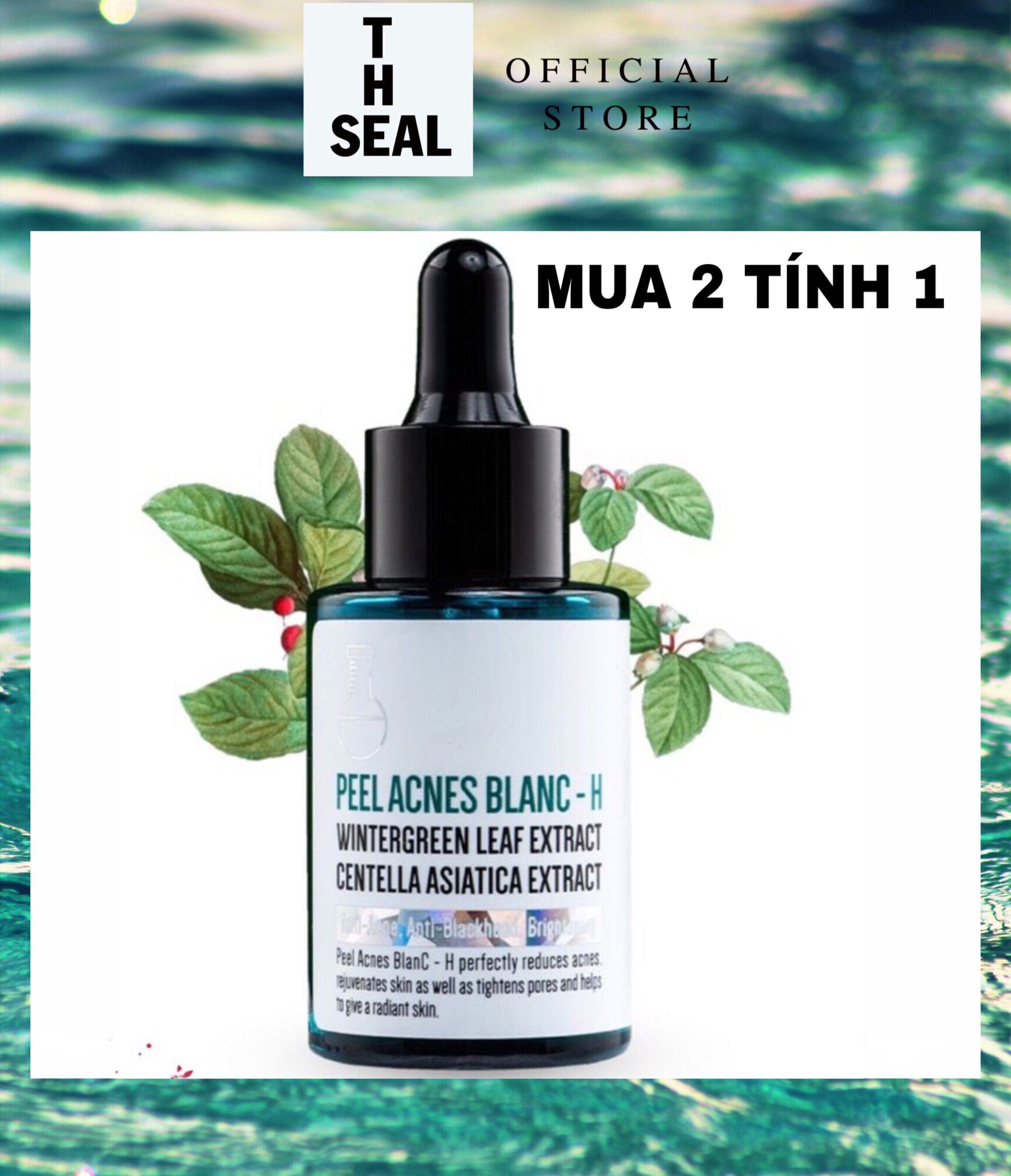 Serum cho da mụn detox blanc Mẫu H