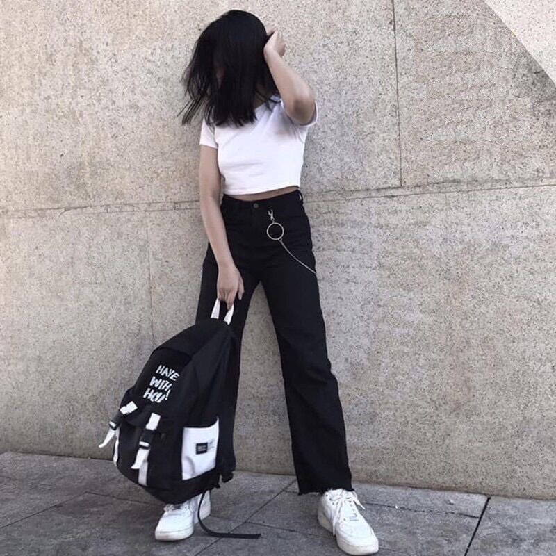 ÁO THUN XỊN  FOREVER 21 CROPTOP TRƠN BASIC ÔM BODY