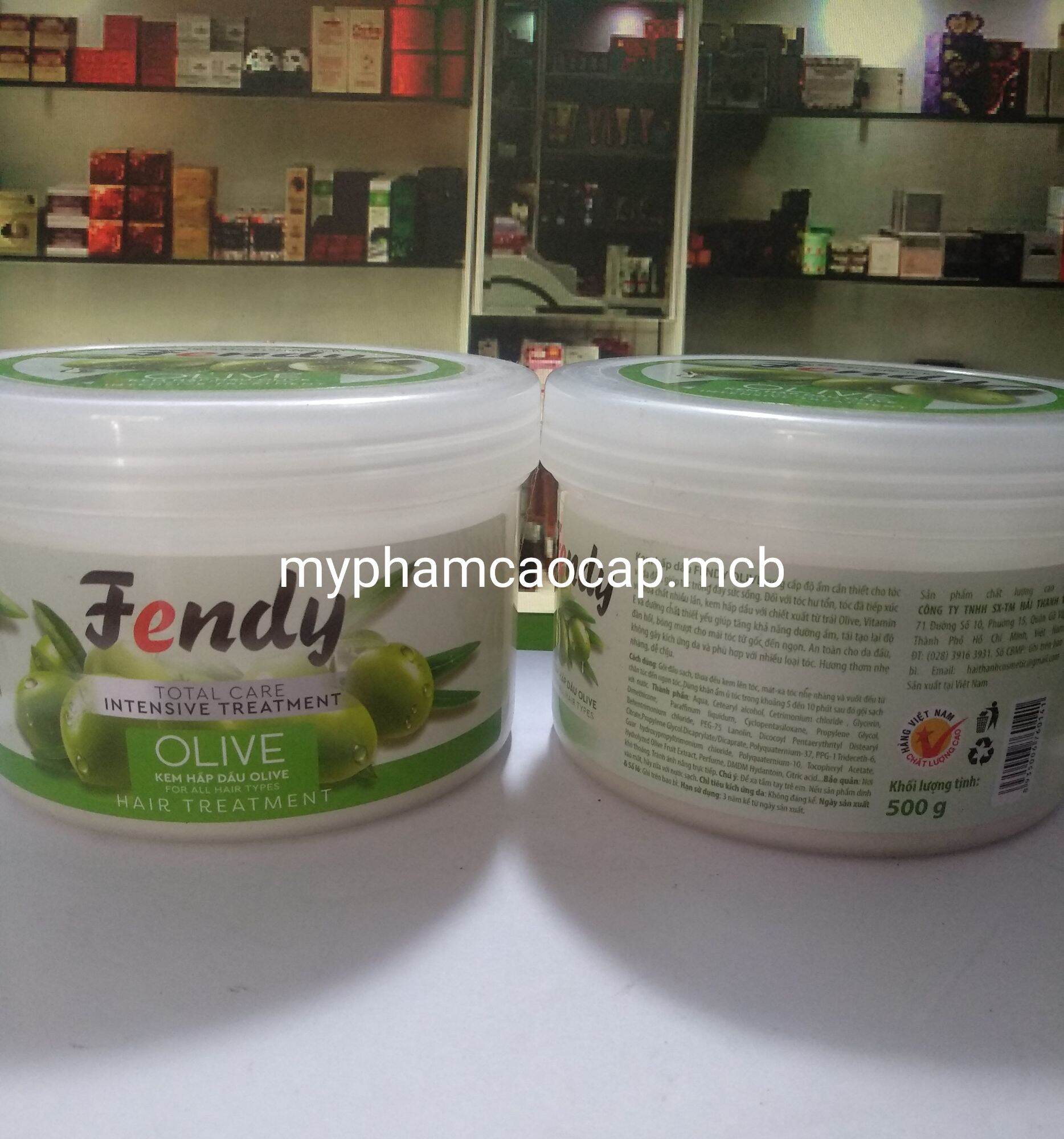 Kem ủ tóc Fendy oliu 500ml