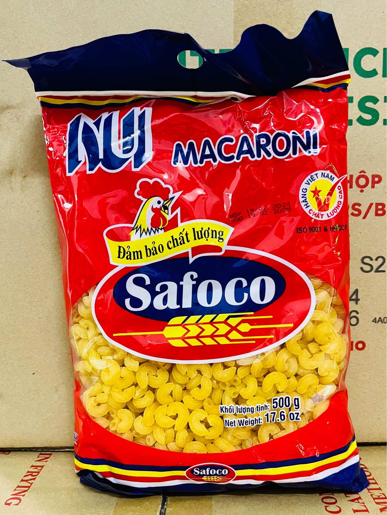 Safoco Twisted Pasta/Tube Pasta/C-Shaped Pasta Package (300-400-500g)