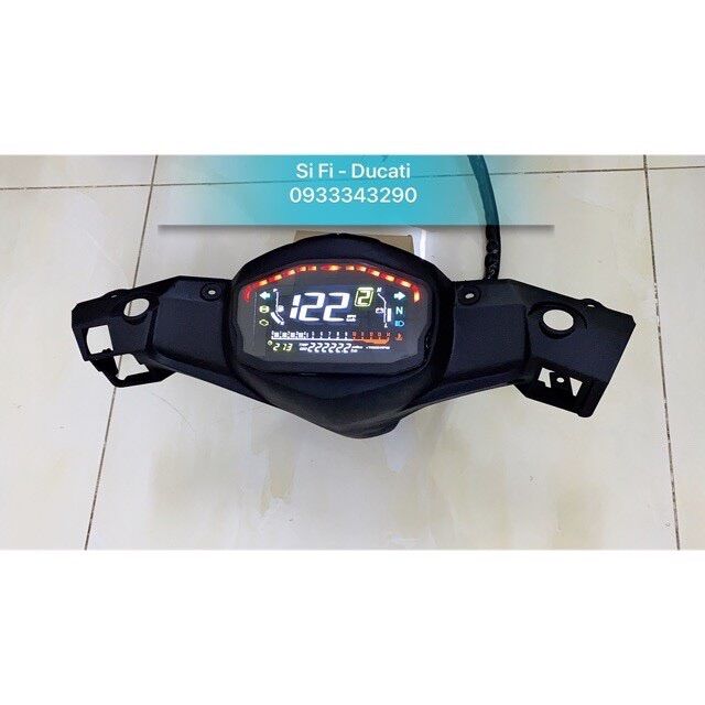 Trọn Bộ Sirius Fi Chế Đồng Hồ Ducati