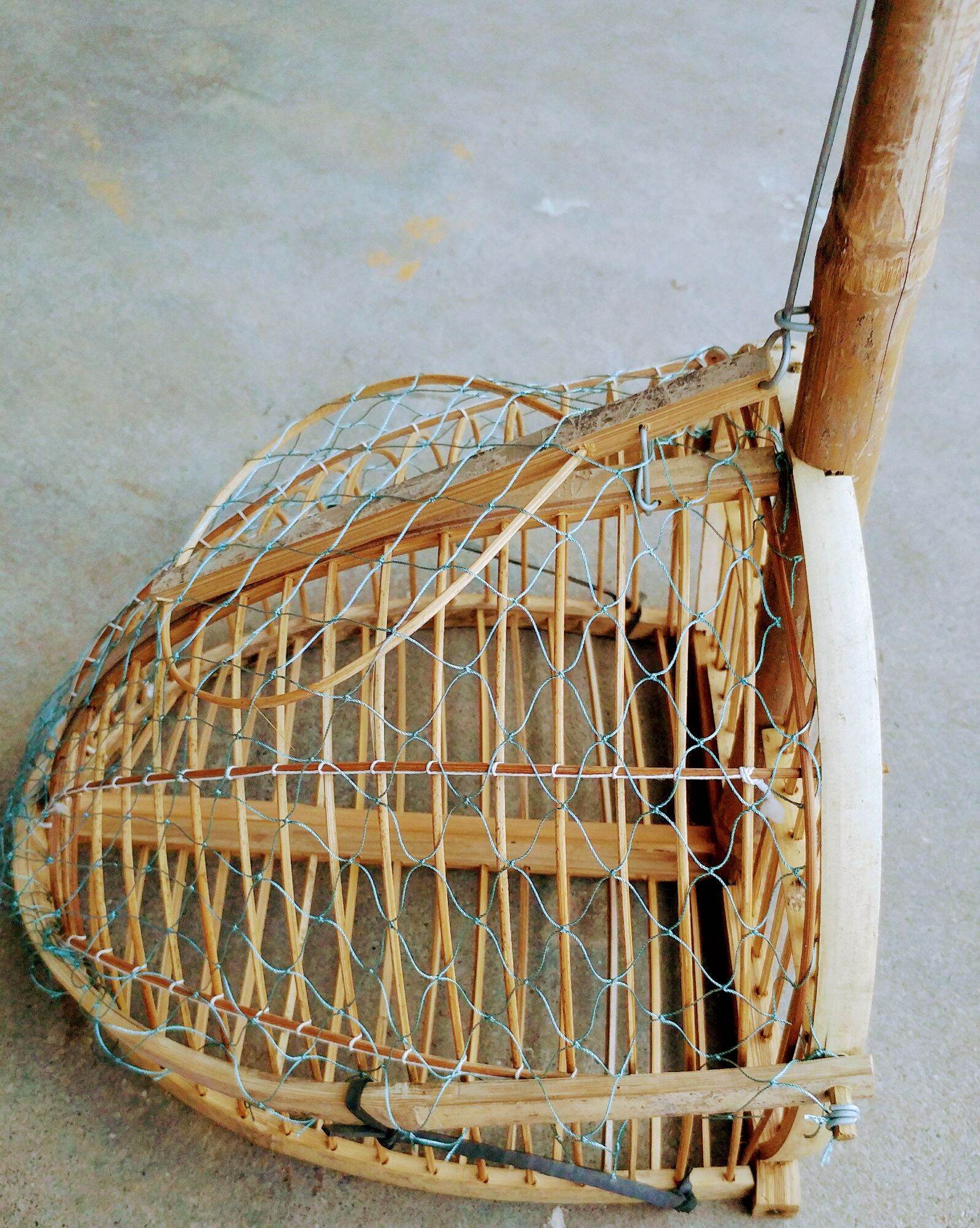 Lồng bẫy chim chào mào, khướu, họa mi chất liệu tre đan