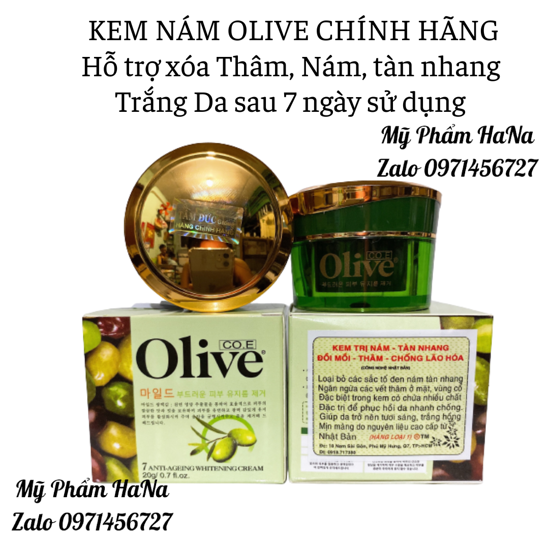 Kem Nám Trắng Da OLIVE Chính Hãng