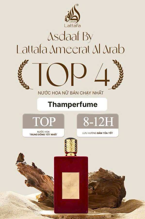 [Tặng 1 Lăn Mini] Nước hoa Dubai Ameerat  Al Arab Nữ 100ml Công chúa Ả rập Cam Kết Chính Hãng Fa.Ke đền 10 tr