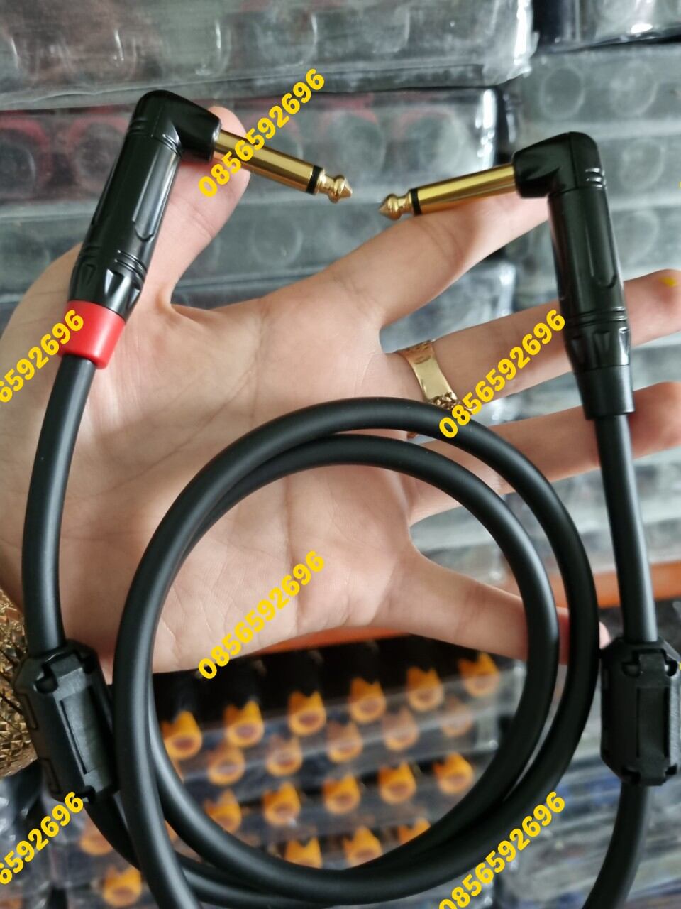 Dây tín hiệu jack 2 đầu 6ly dài 1m