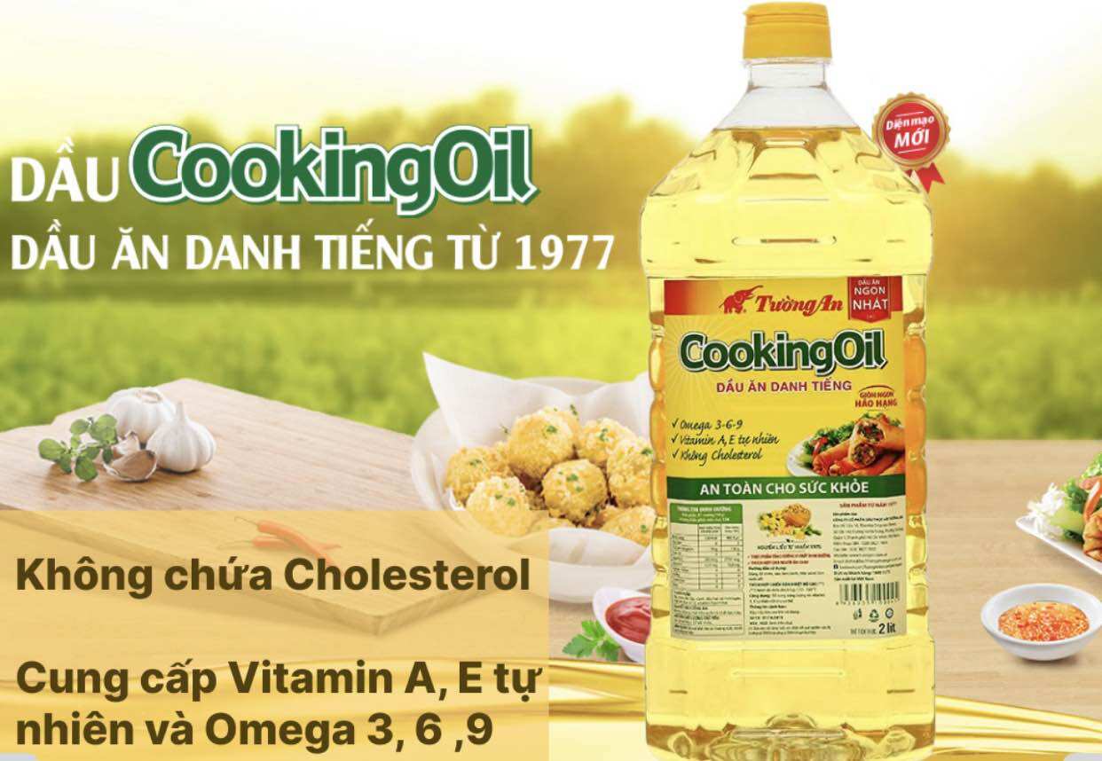 Dầu ăn Tường An - chai 2 lít