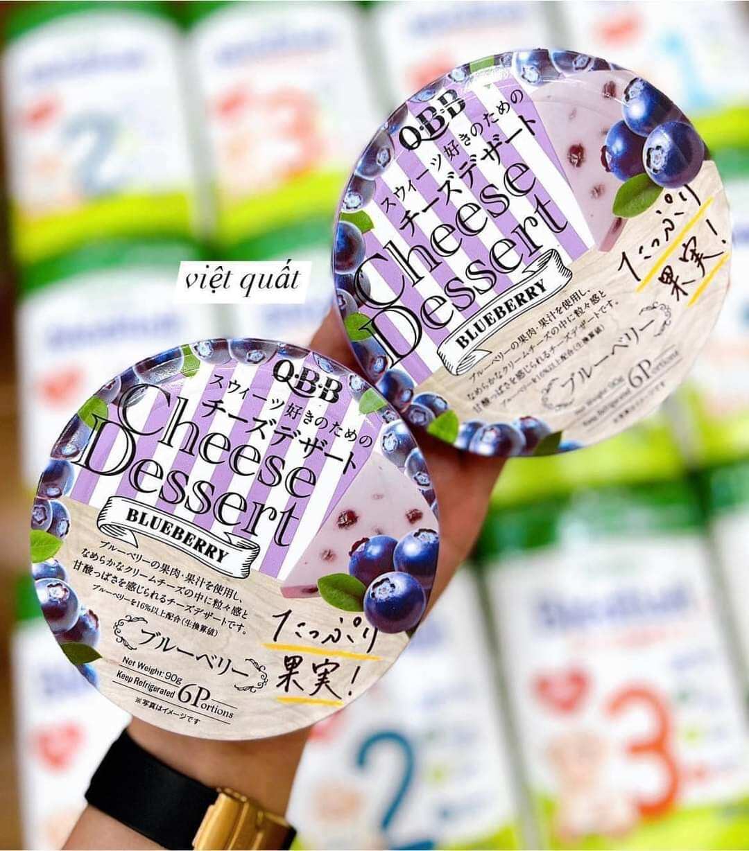 Phô mai trái cây QBB Nhật Bản
