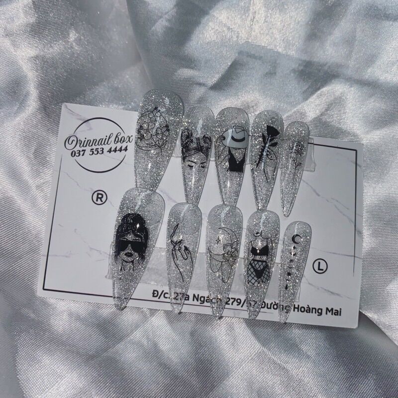 Nailbox thiết kế ,móng giả giá rẻ