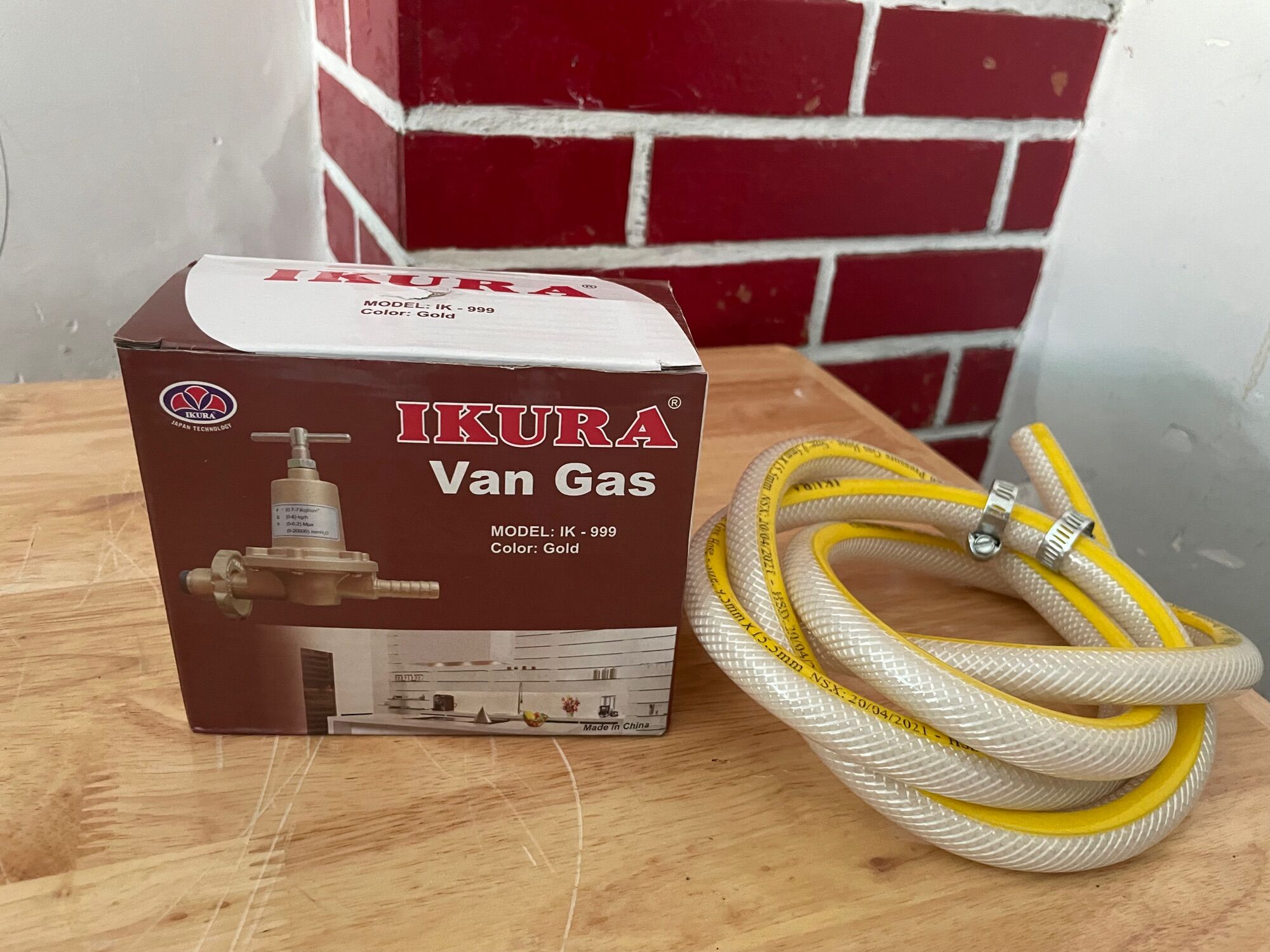 Bộ Van Dây Gas Khè (Cao áp) Cao Cấp  - Dùng cho bếp khè