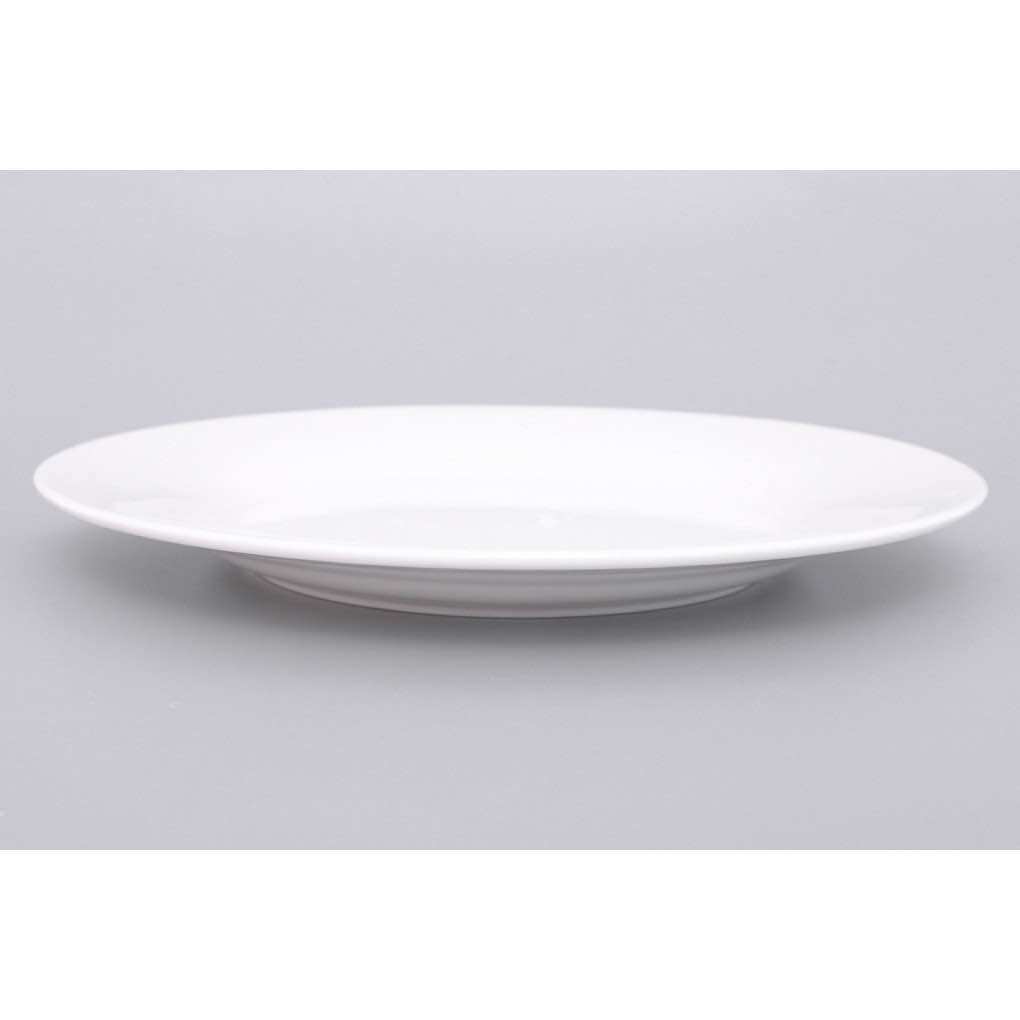 Dĩa Cạn Trắng Minh Châu Đủ Size, Dĩa Đựng Đồ Ăn, Dĩa Sứ Men Sứ Trắng, Dày Dặn MTA-MART2