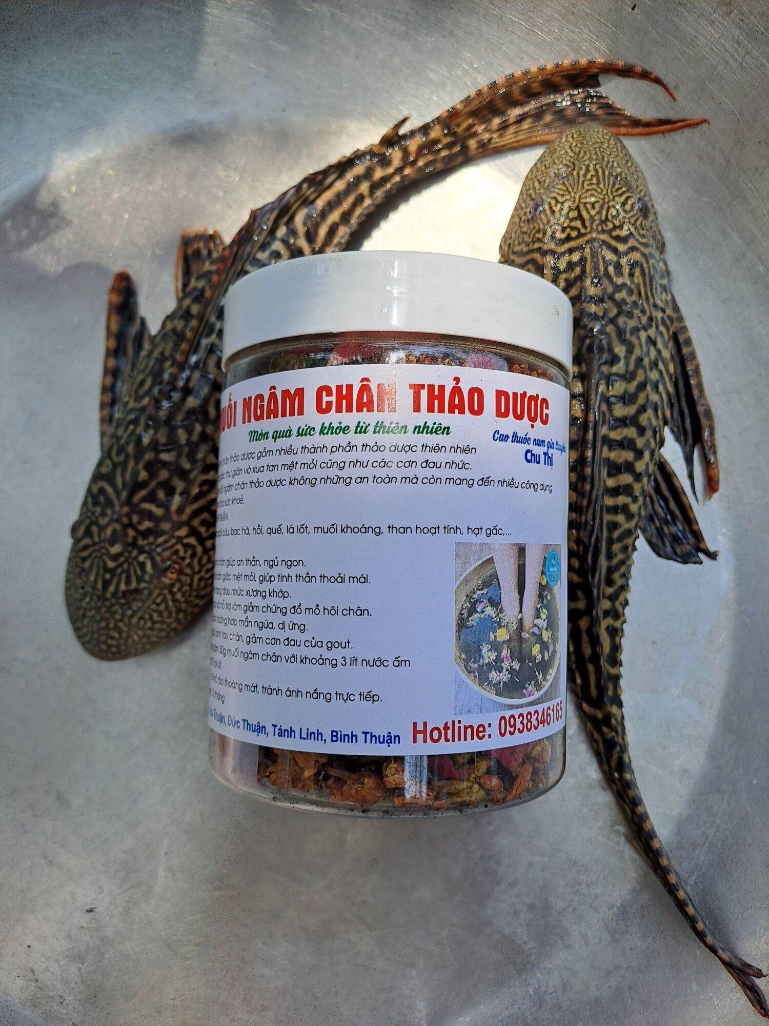 Muối ngâm chân thảo dược 500gr