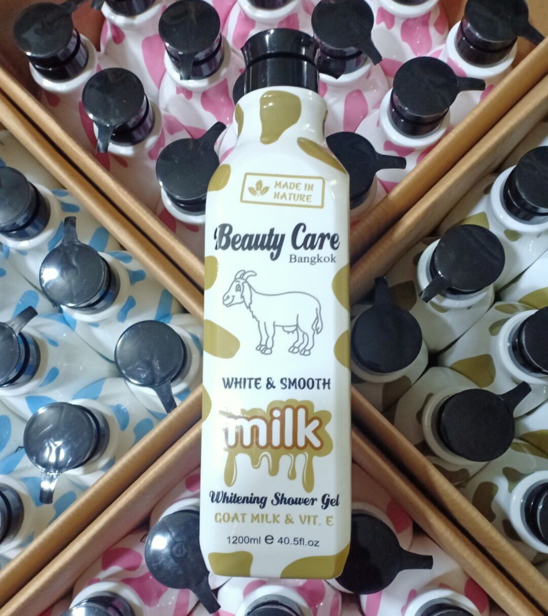 Sữa tắm Beauty Care sữa dê 1200ml