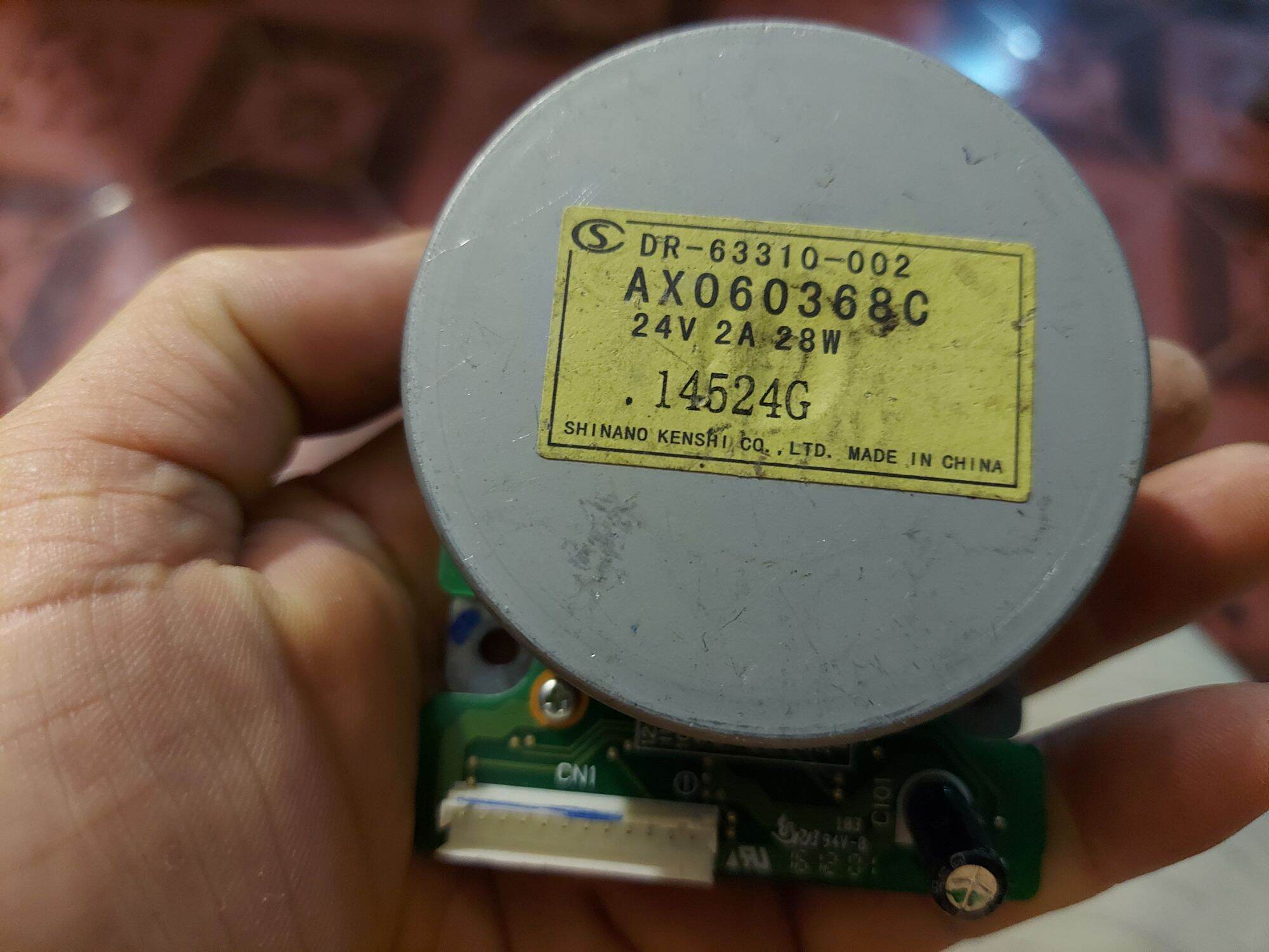 [HCM]Brussless motor 24v-28w tháo máy photo chế quạt tiết kiệm điện(cần mạch xung để chạy)