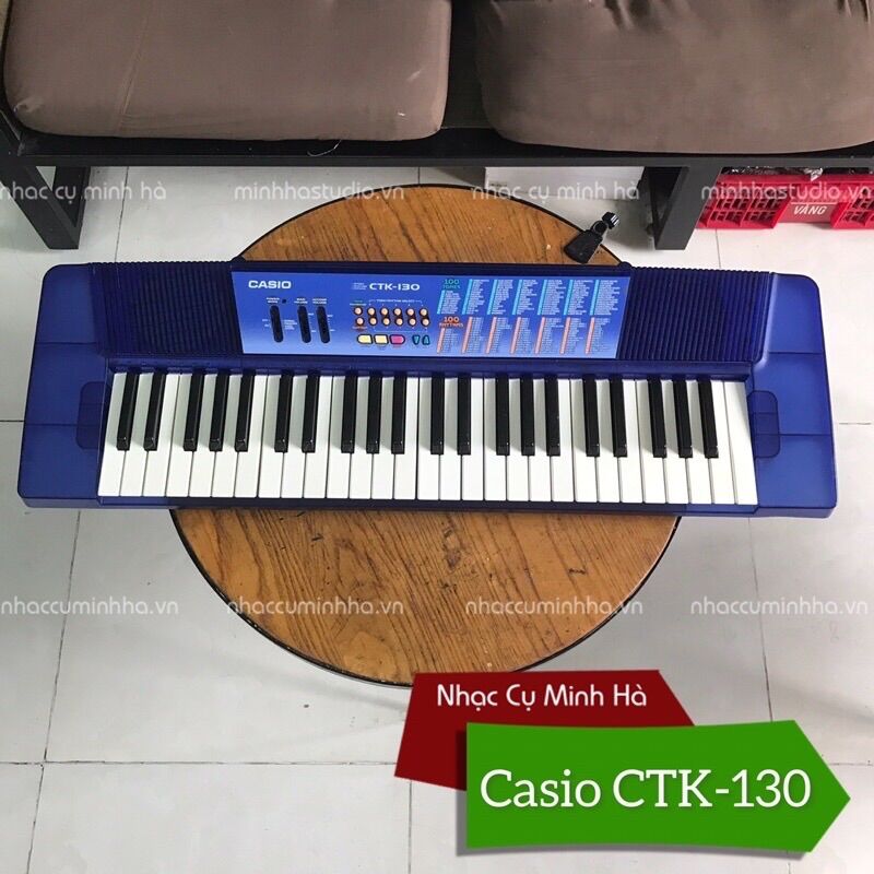 Đàn Organ Casio CTK-130 chinh hãng, 100 điệu, 100 tiếng rất hay, tập luyện organ và piano