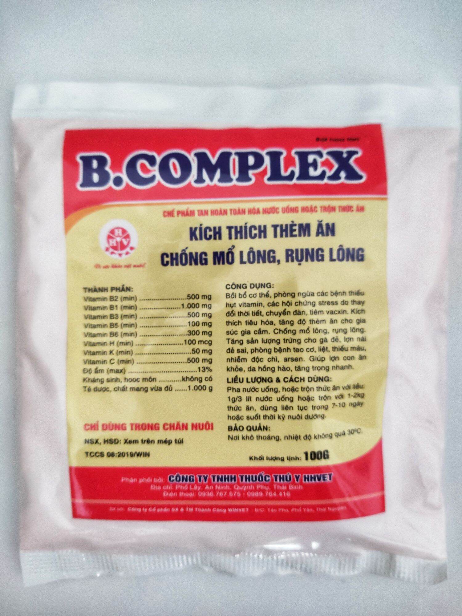 B-COMPLEX cho gà chọi