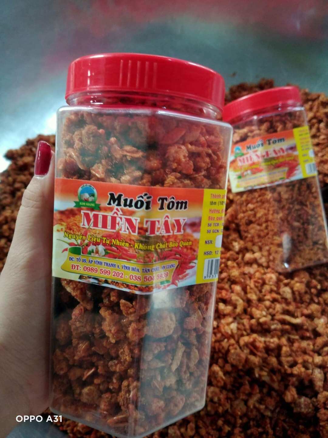 MUỐI TÔM MIỀN TÂY KIM GIANG