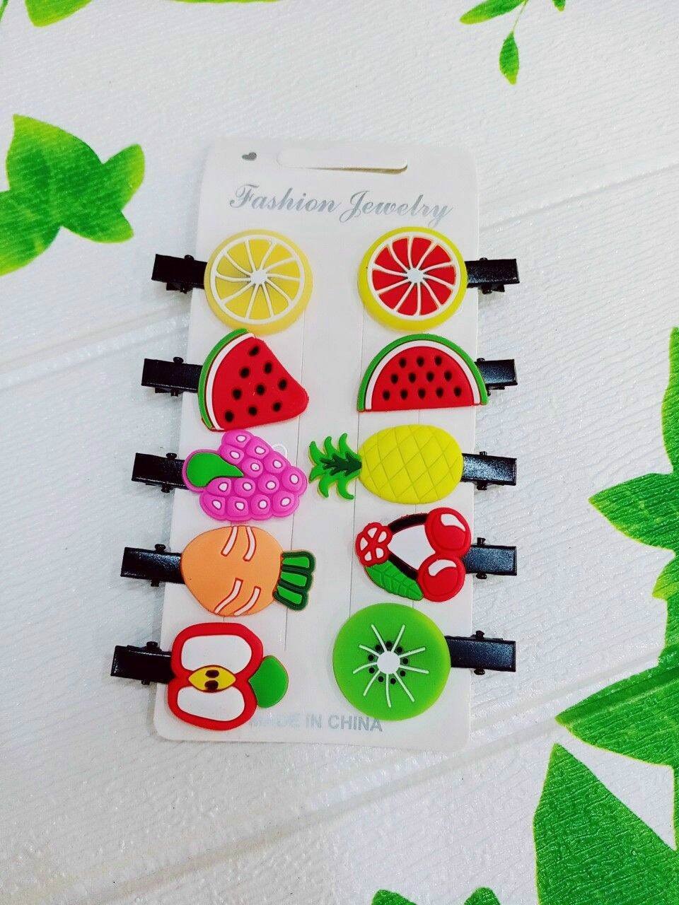 Set 10 kẹp tóc siêu xinh cho bé