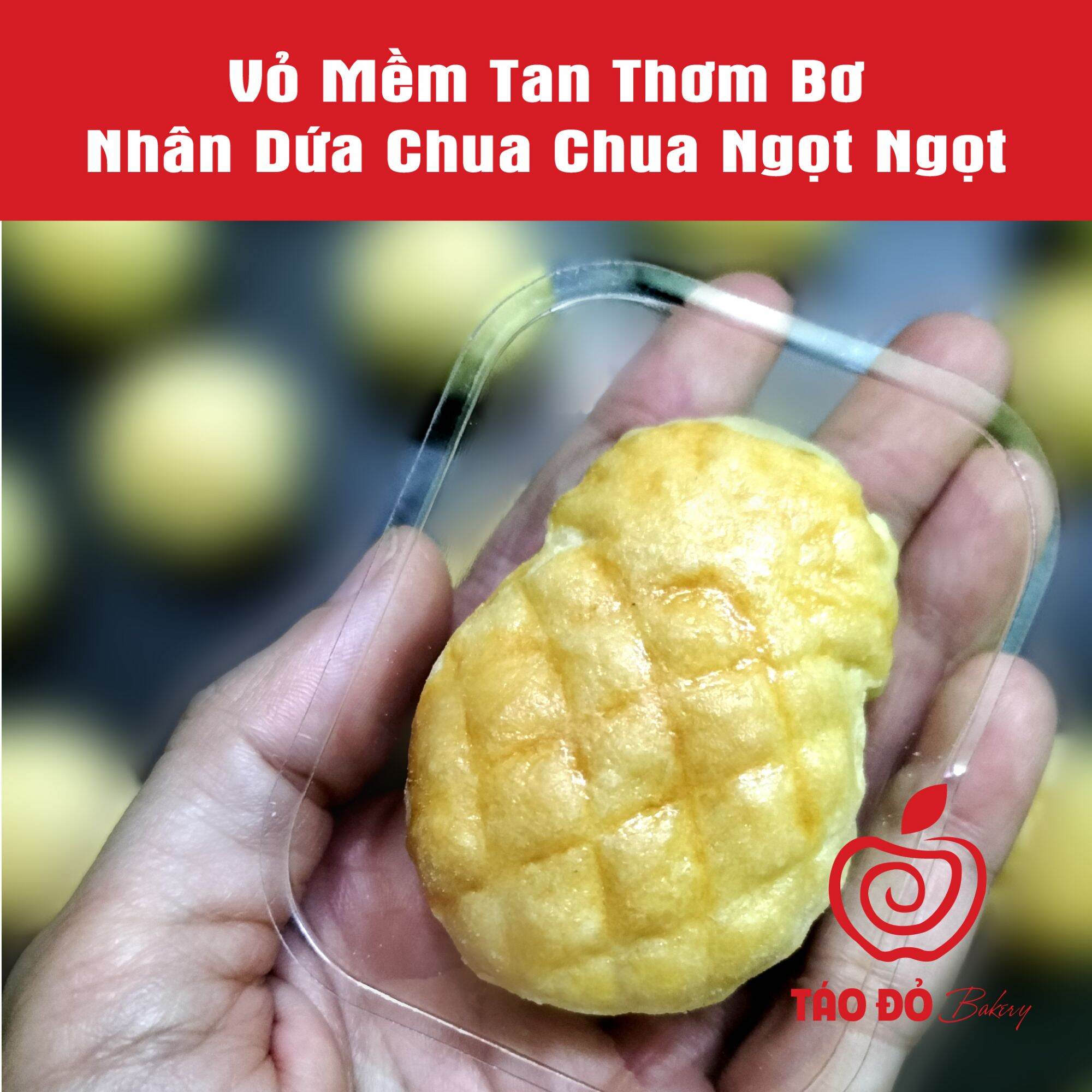 Bánh Dứa handmade - Hộp 8 cái (30g/cái)