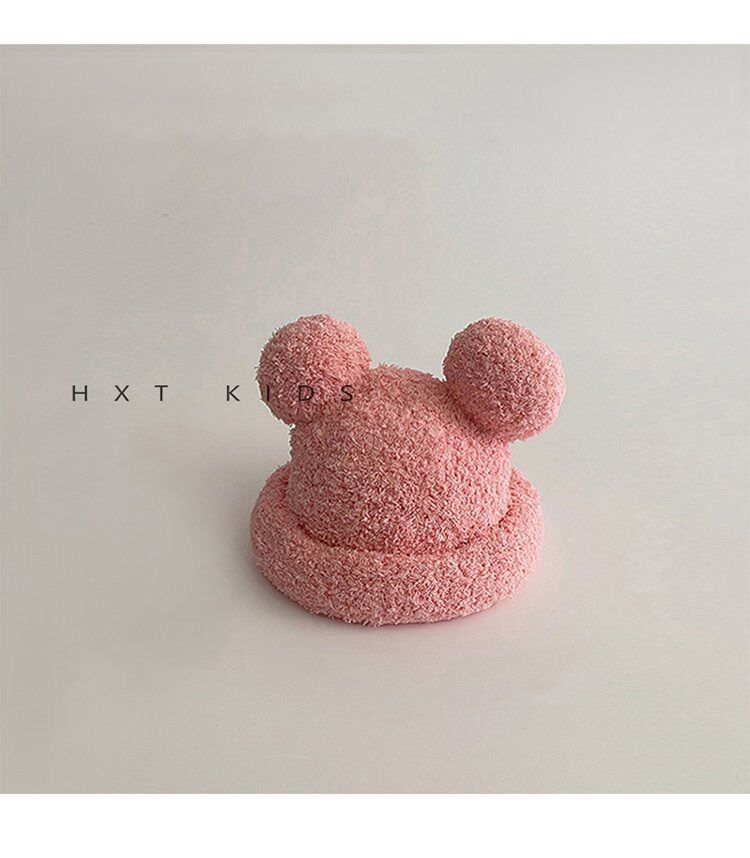 Mũ len lông cừu Mickey cho bé từ 1 - 3 tuổi