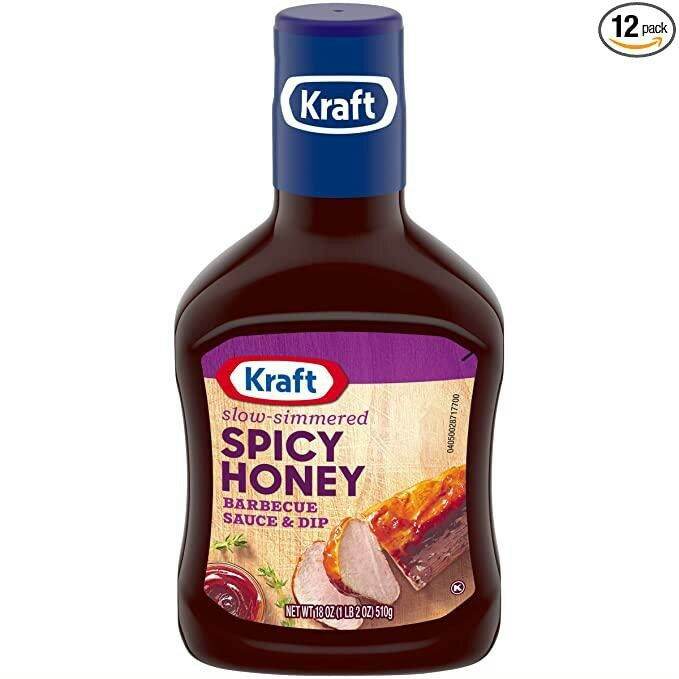 "kraft bbq sauce spicy honey sốt ướp thịt nướng mật ong kraft