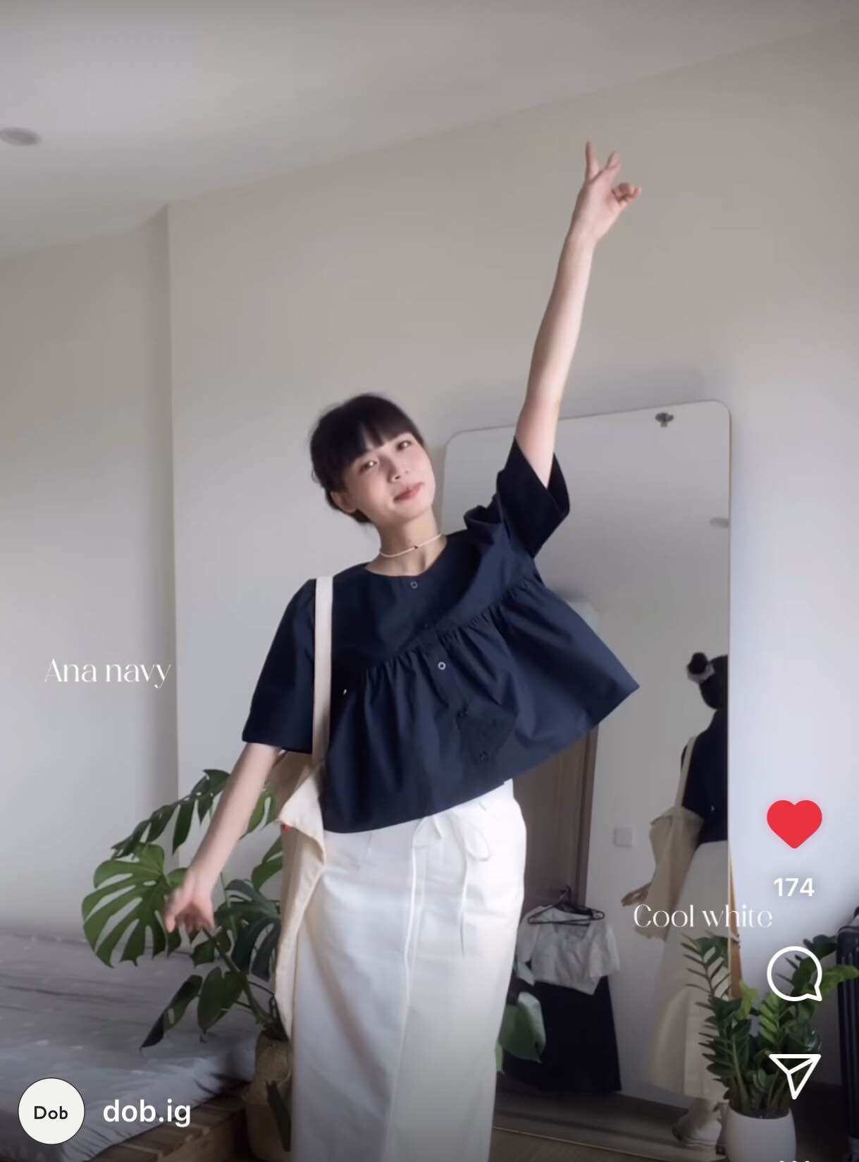DOB - Áo blouse cơ bản Ana