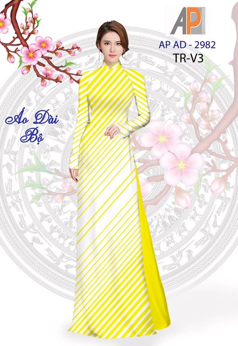 Vải áo dài kẻ sọc