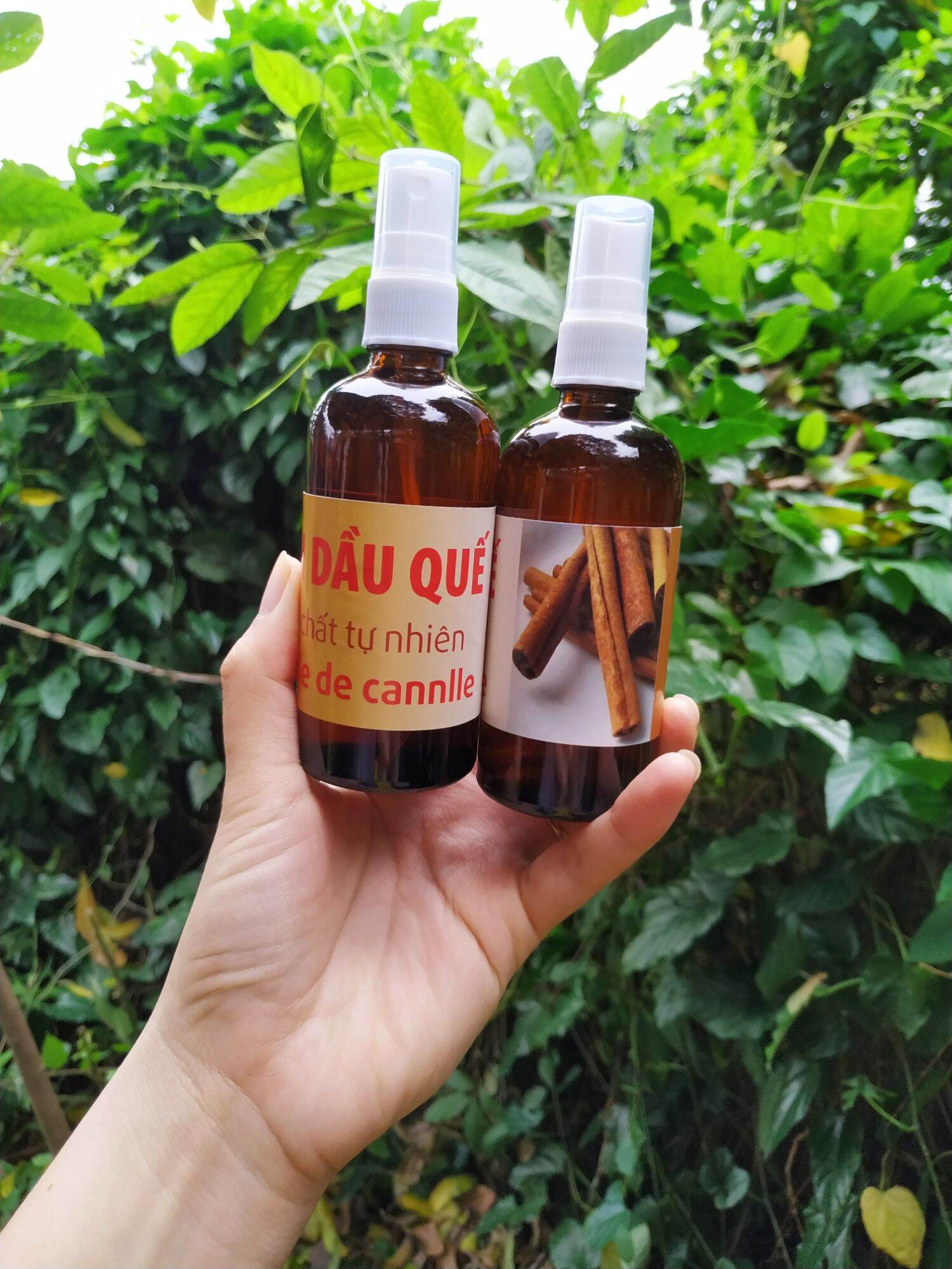Tinh dầu quế xịt phòng, chai 100ml