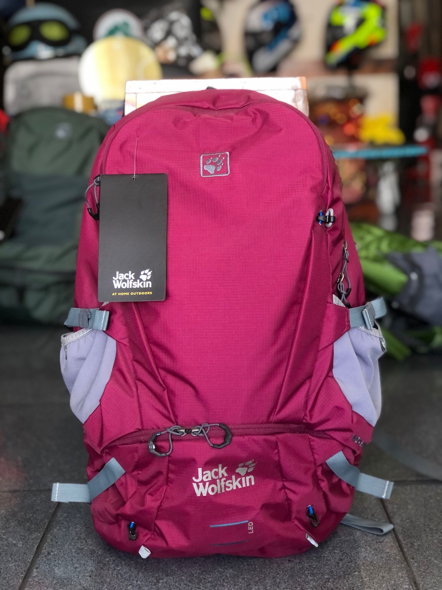 (Hàng thật shop chụp)Jack Wolfskin Moab Jam 30l có trợ lực