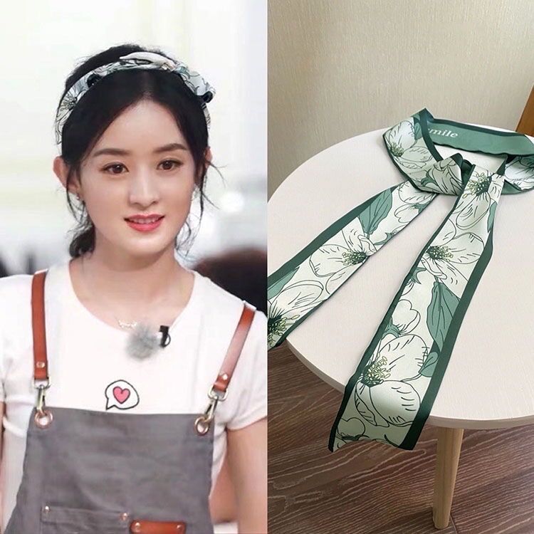 Băng Đô Cài Tóc Bằng Lụa Thời Trang Cho Nữ Siêu Xinh