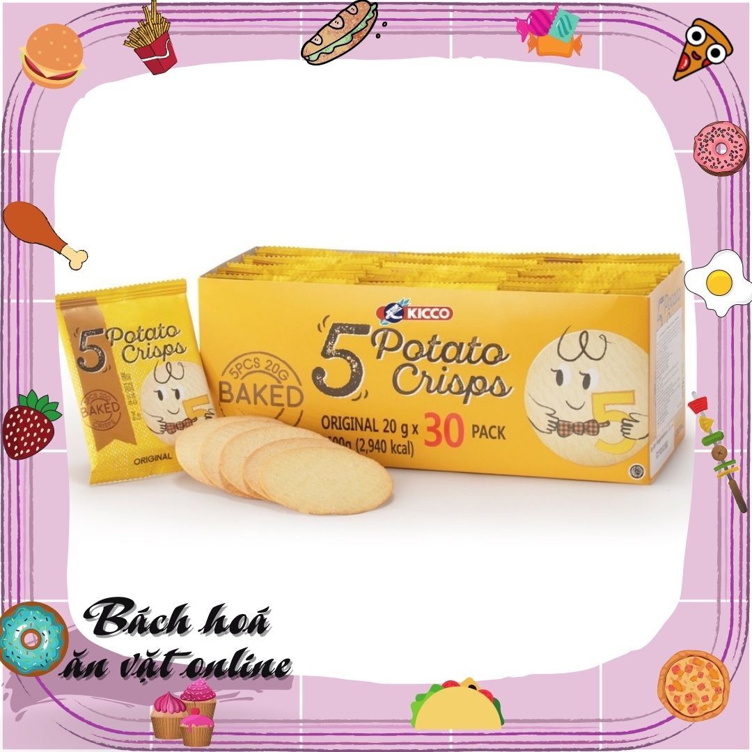 [HCM][SIÊU TỐC]1 GÓI 5 MIẾNG BÁNH KHOAI TÂY