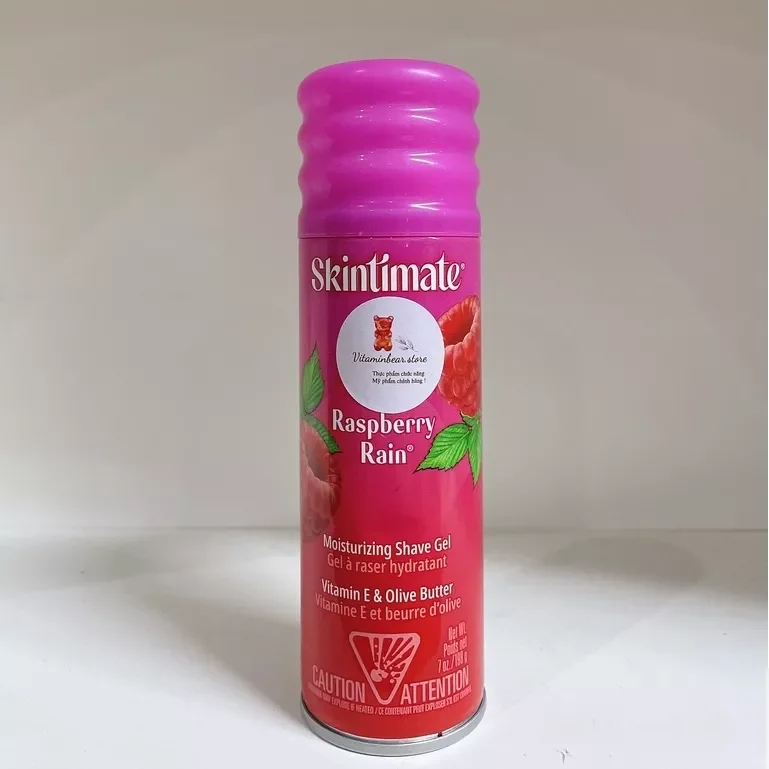 Bọt Cạo Lông Skintimate Moisturizing Shave Gel 198g