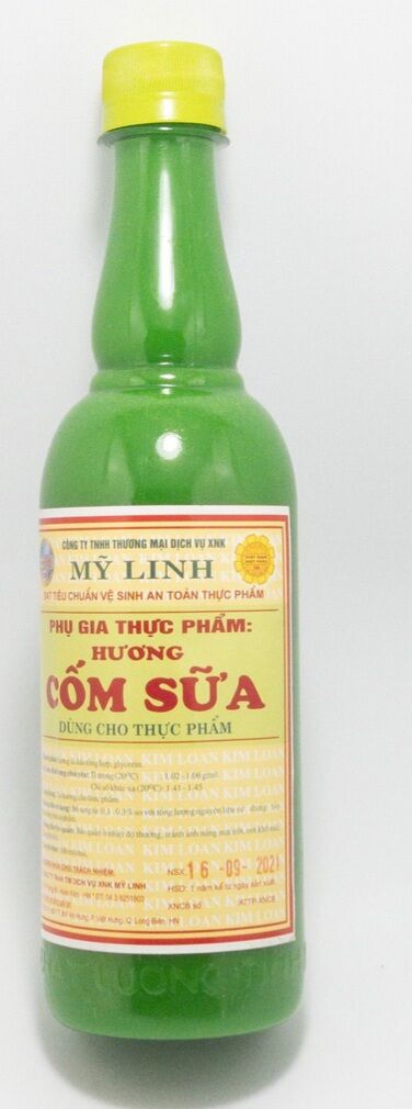 Hương cốm sữa chai 500ml ( tinh dầu cốm sữa)