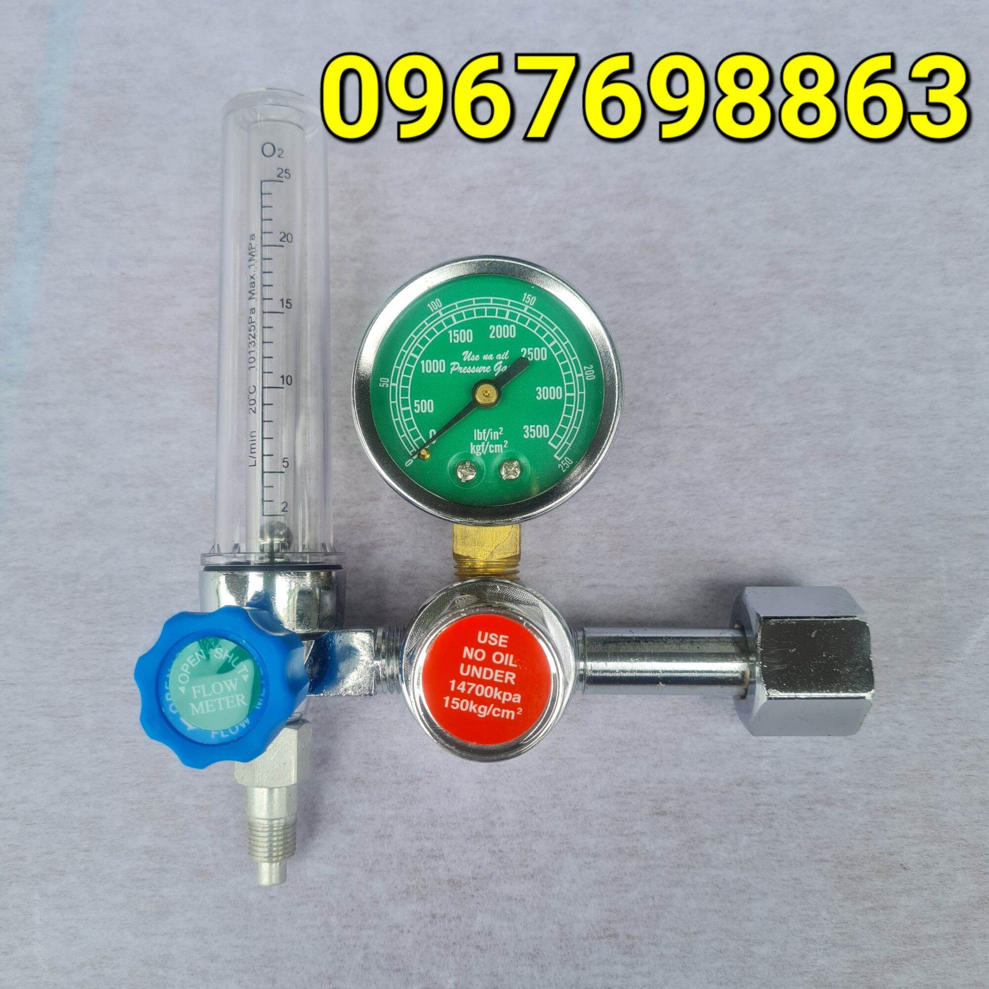 Đồng hồ argon_bộ van điều áp bình khí argon