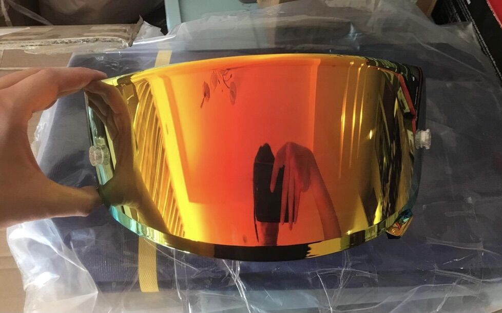 Kính màu, kính rainbow nón fullface Shoei X14, X-Spirit 3, Z7