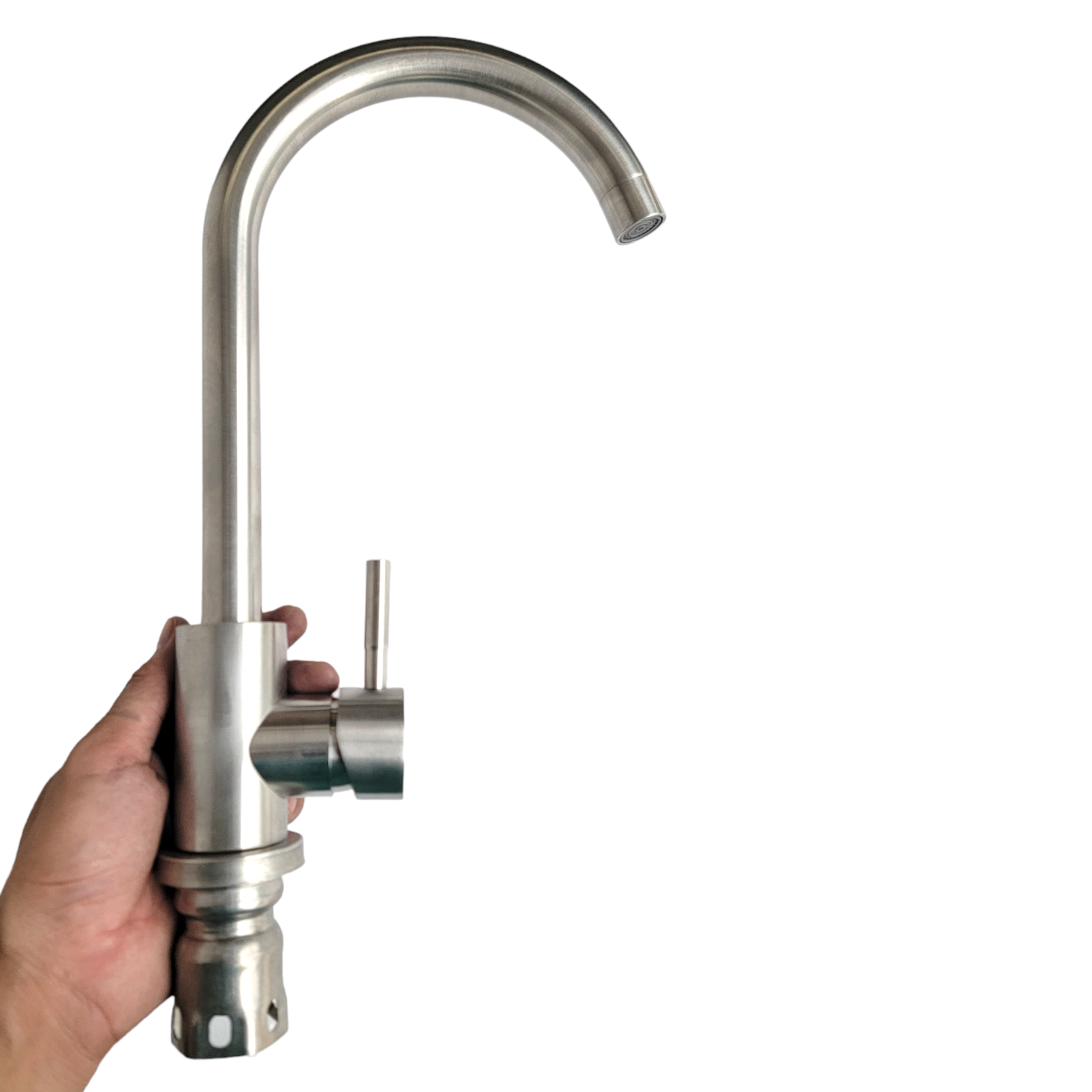 Vòi chậu rửa chén inox 304 nóng lạnh