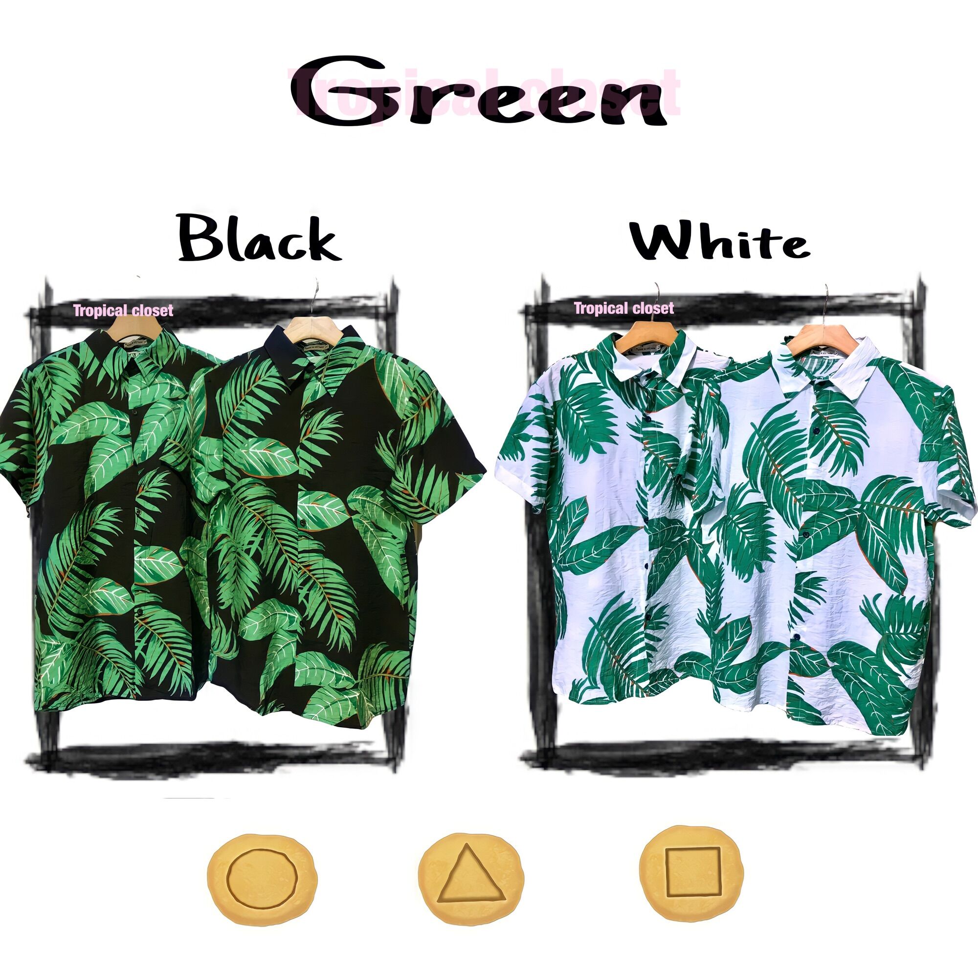 Sơ mi đi biển cọ lá hawai áo đi biển đẹp