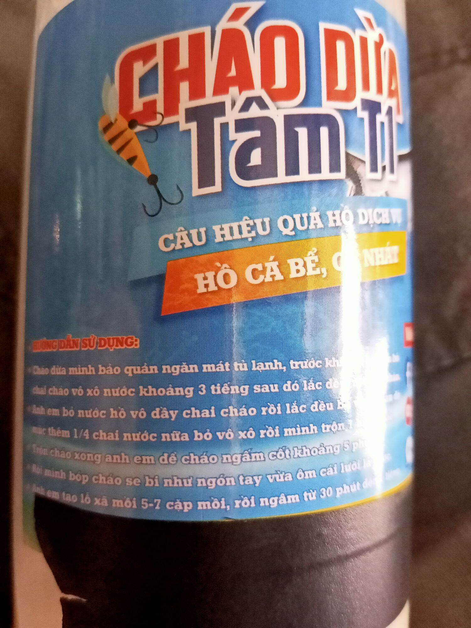 cháo dừa câu cá tâm t1