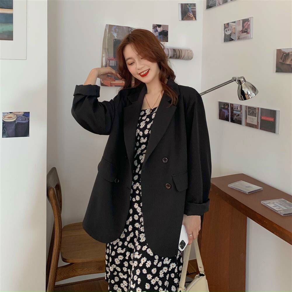 Áo Blazer vest nữ phong cách Hàn Quốc