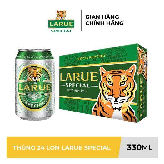 THÙNG 24 LON LARUE SPECIAL x 330ml