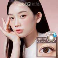 Kính Áp Tròng Cao Cấp Muted Choco 14.2 mm - FAIRY SHOP CONTACT LENS chất liệu MPC polymer cận 0 đến 8 độ
