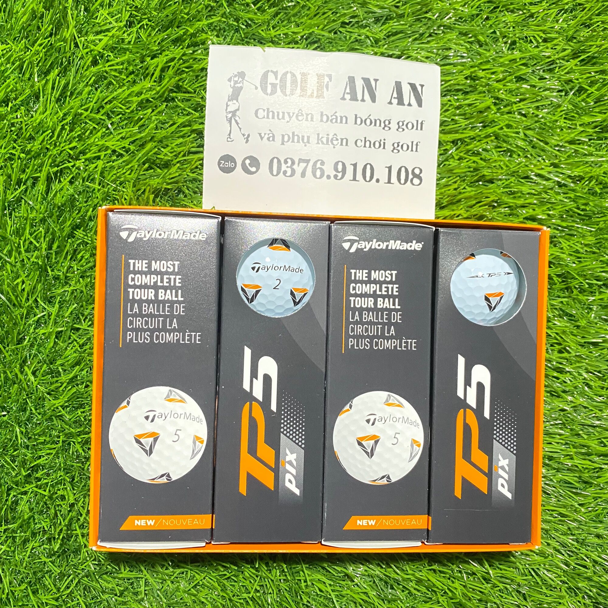 Bóng golf Taylormade TP5 Pix  new 100%