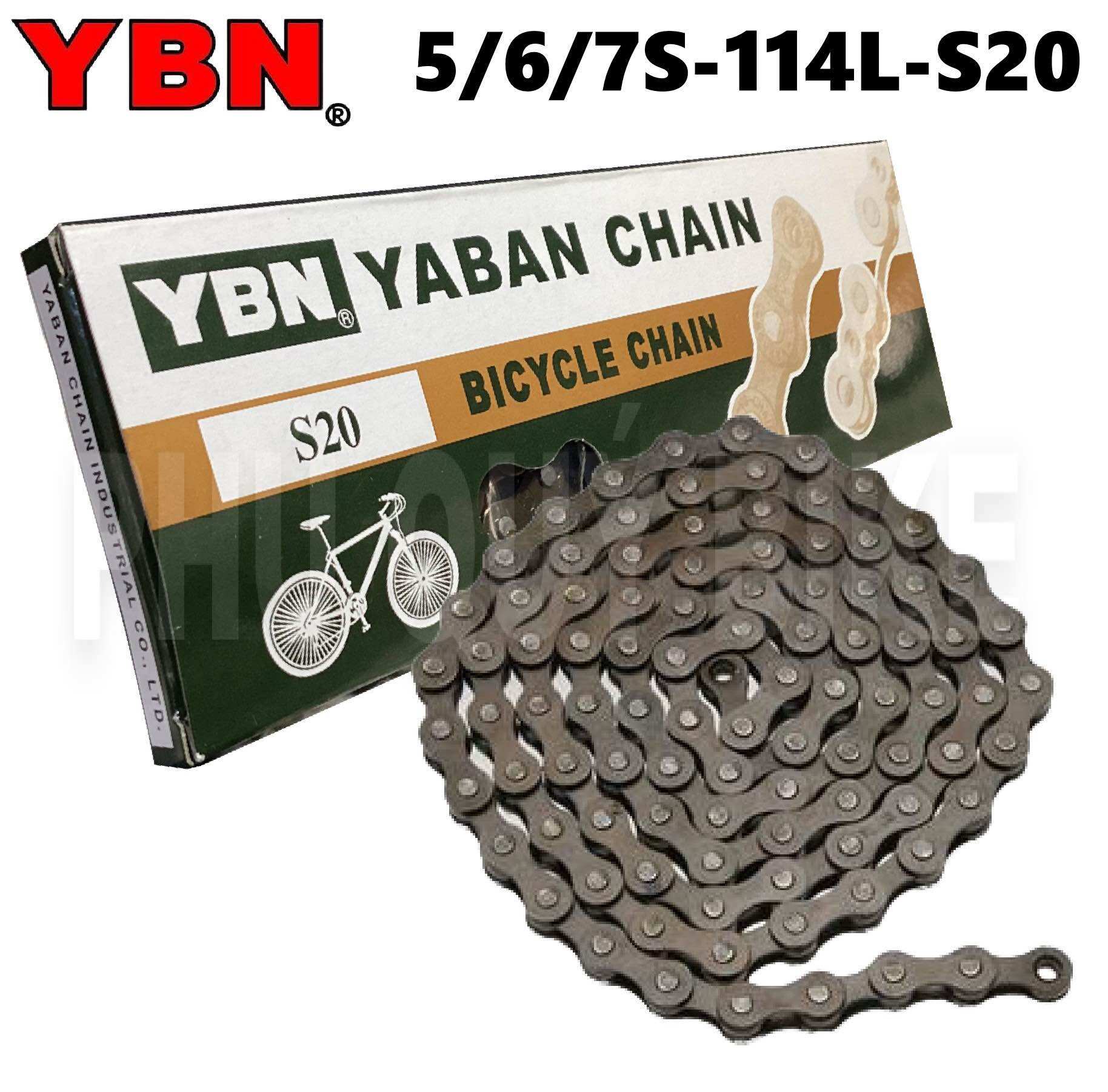 Sên xe đạp ybn s20-114l dùng líp 5/6/7 tầng